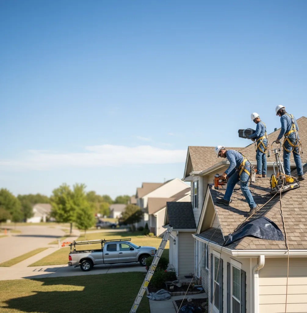 Roof Repair in Leonia